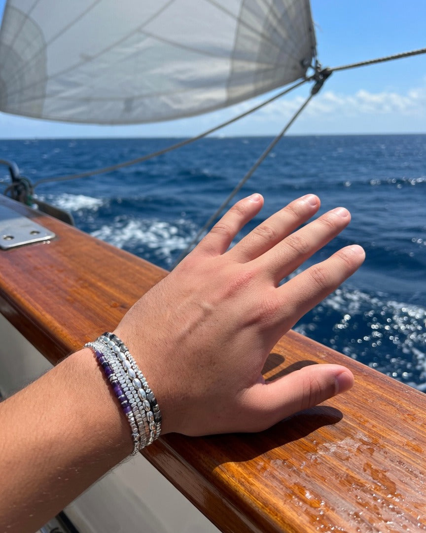The Amethyst Set on a sailing boat