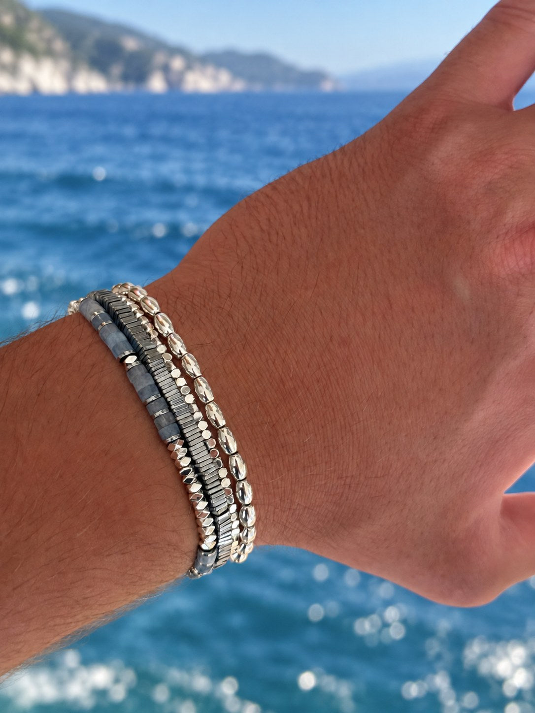 The Aqua Set by the sea