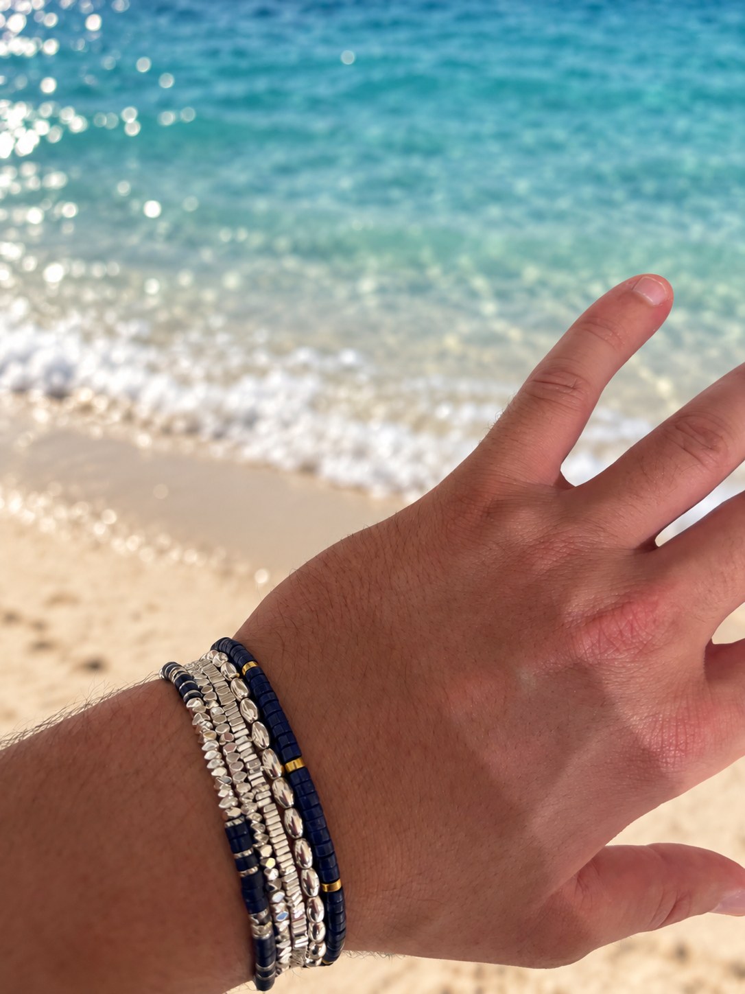 The Lapis Set by the sea